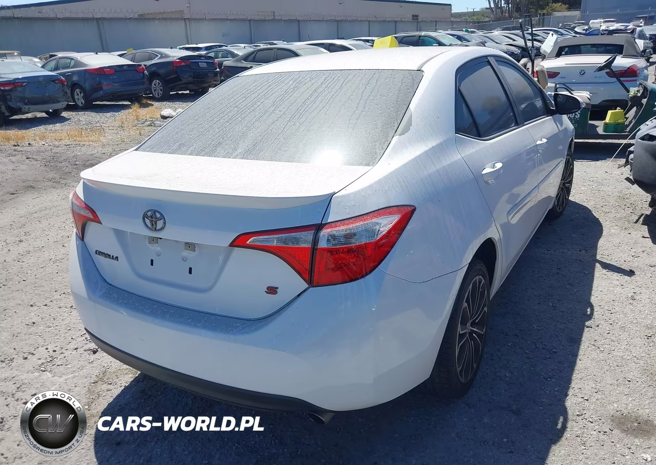2016 Toyota Corolla S Plus VIN:5YFBURHE3GP497336 - 4