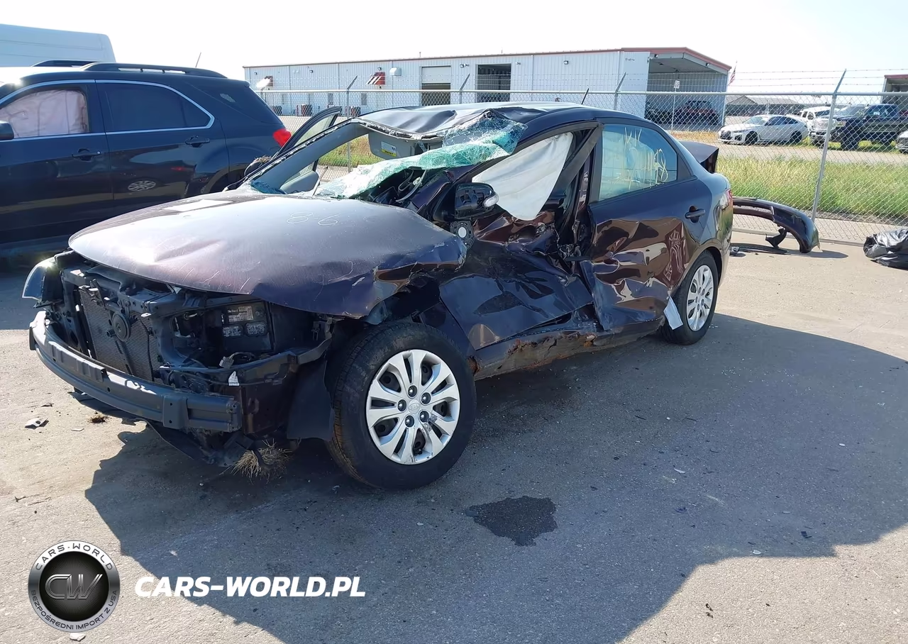 2010 Kia Forte Ex VIN:KNAFU4A20A5310172 - 2