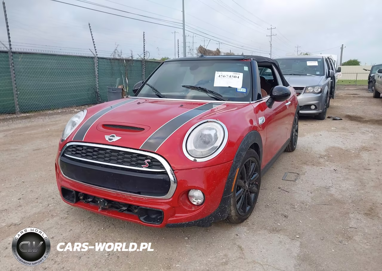 2017 Mini Convertible Cooper S VIN:WMWWG9C54H3A92581 - 2