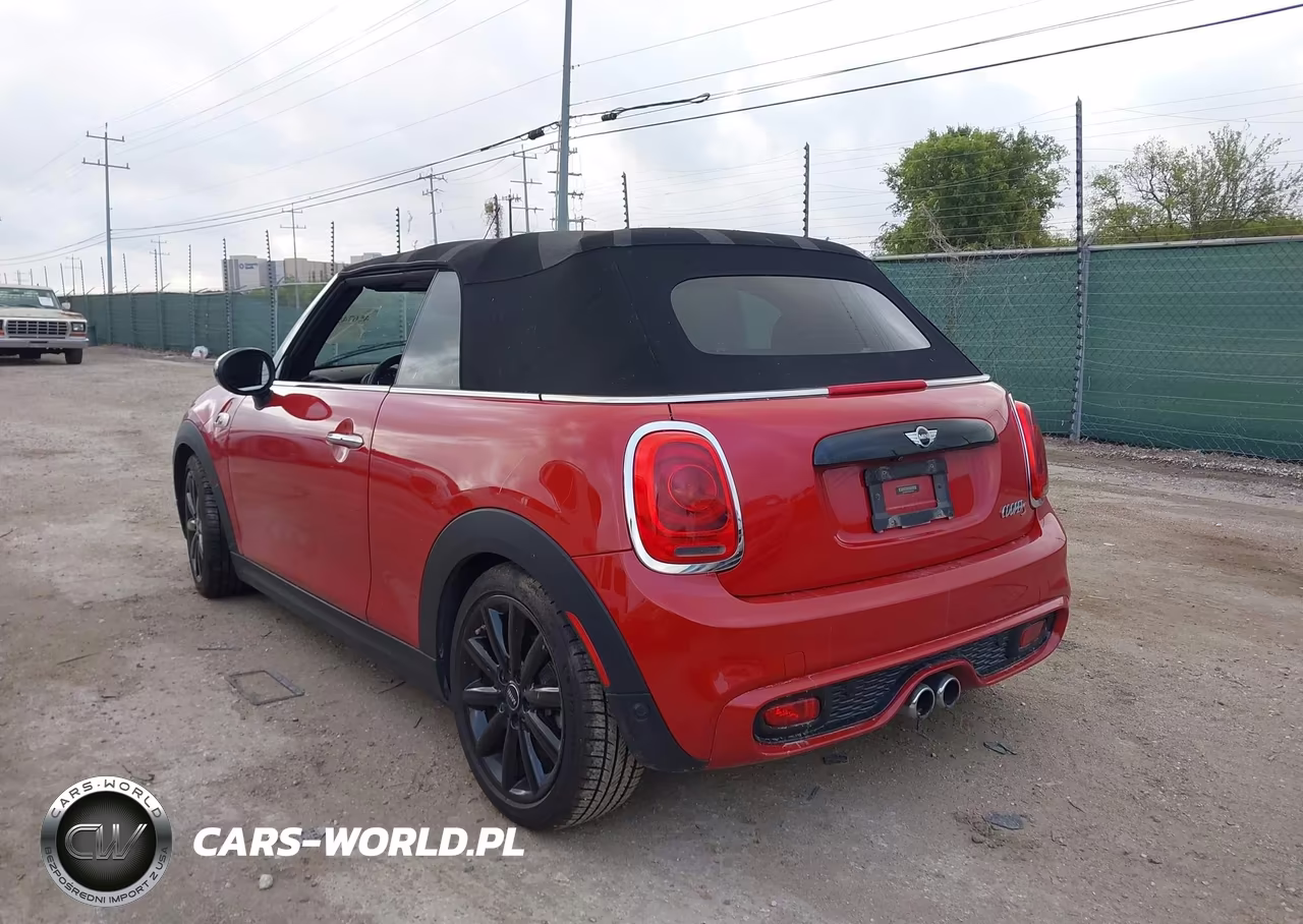 2017 Mini Convertible Cooper S VIN:WMWWG9C54H3A92581 - 3