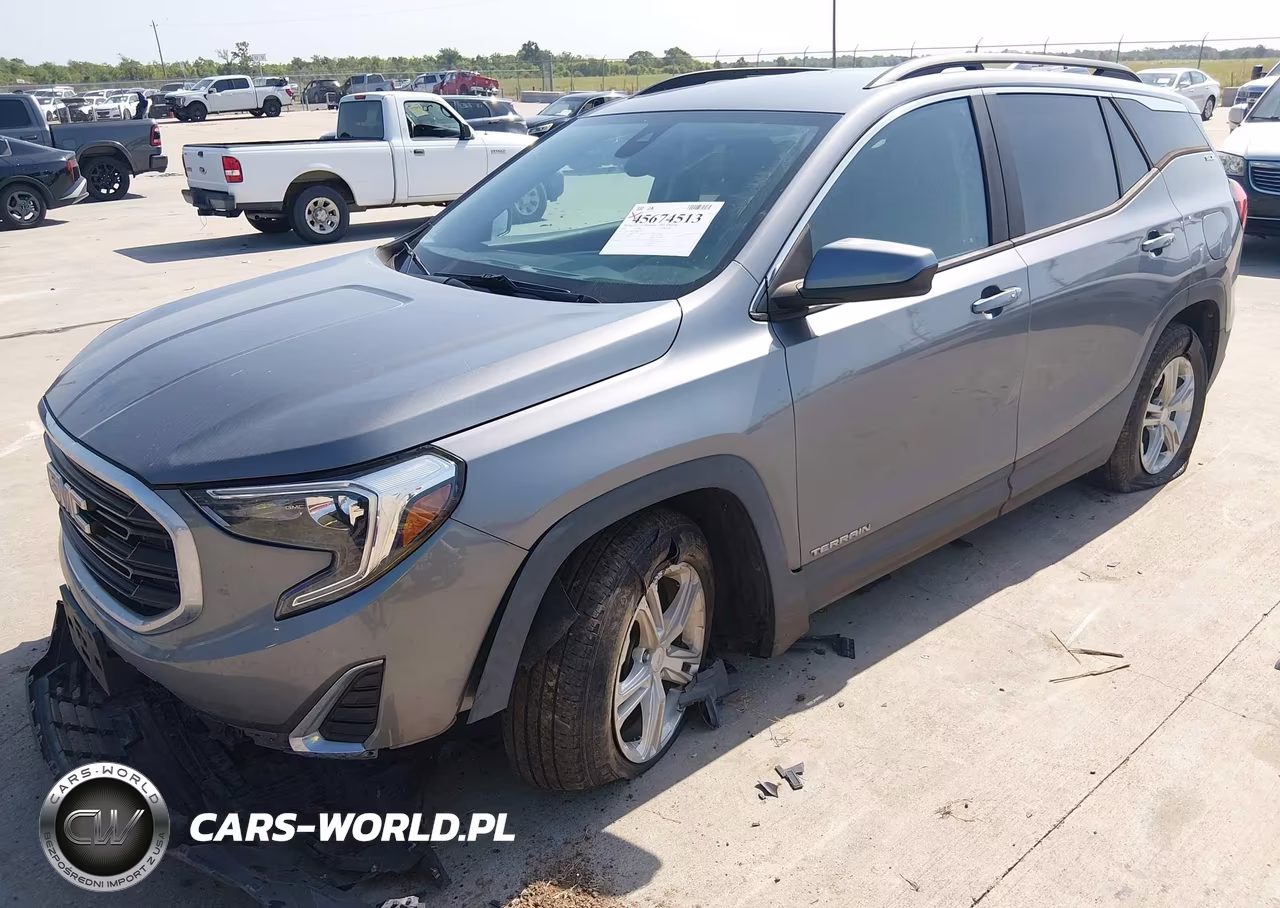 2021 GMC Terrain Fwd Sle VIN:3GKALMEV3ML318523 - 2