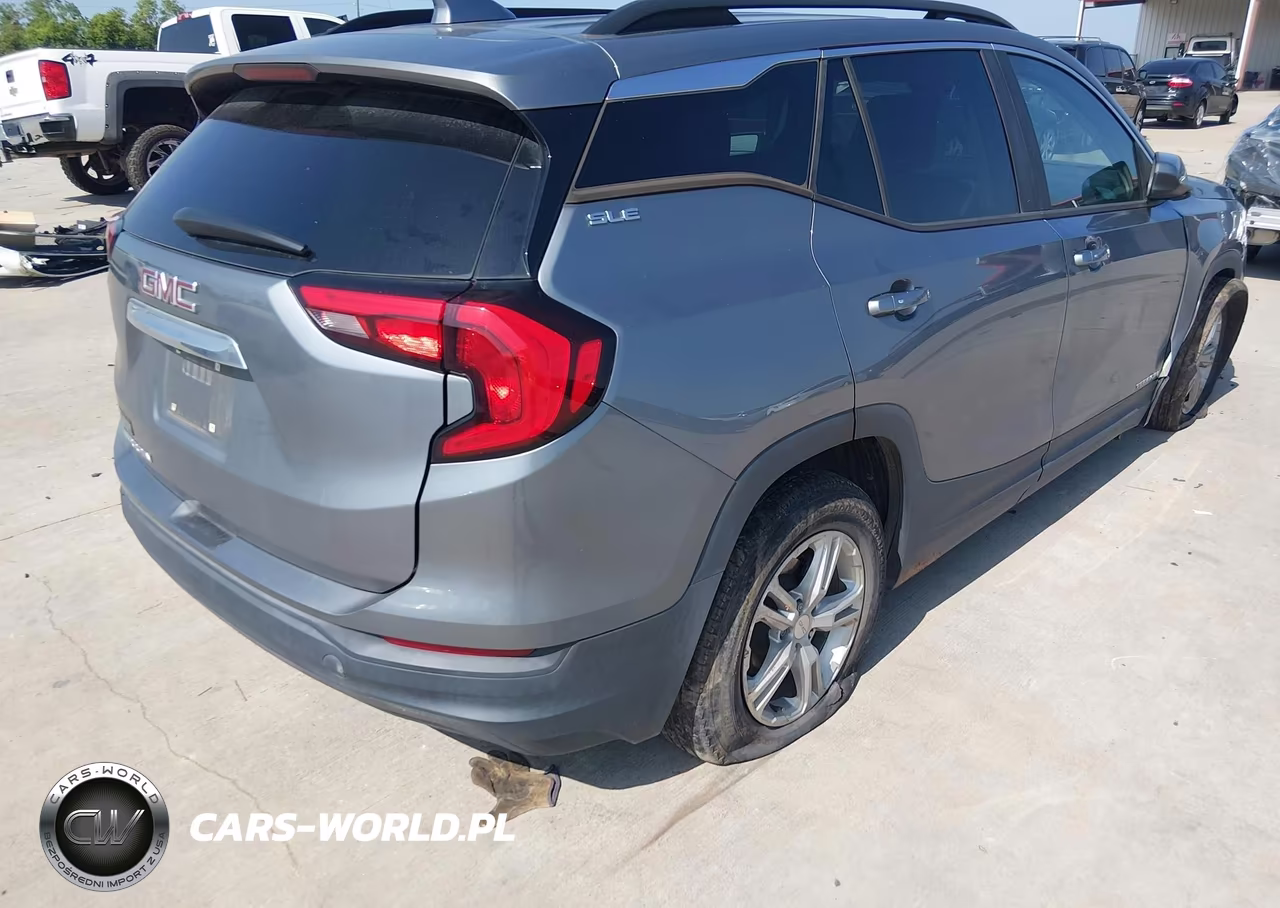 2021 GMC Terrain Fwd Sle VIN:3GKALMEV3ML318523 - 4