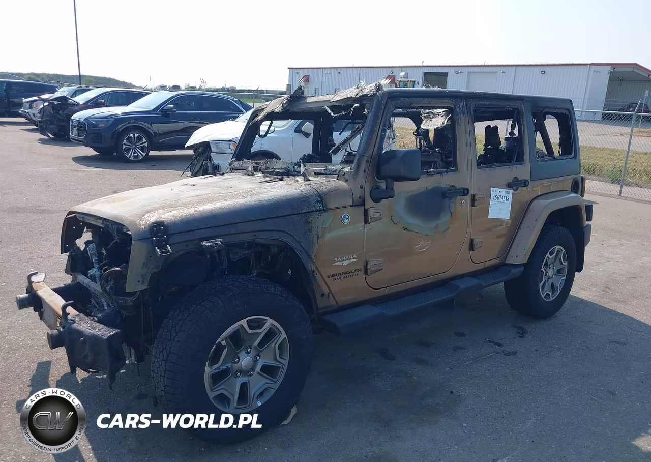 2015 Jeep Wrangler Unlimited Sahara VIN:1C4BJWEG5FL630747 - 2