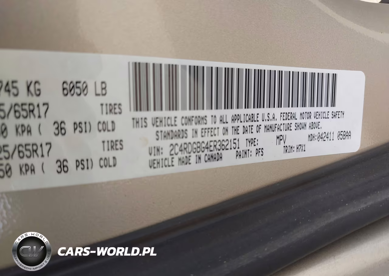 2014 Dodge Grand Caravan Se VIN:2C4RDGBG4ER362151 - 9