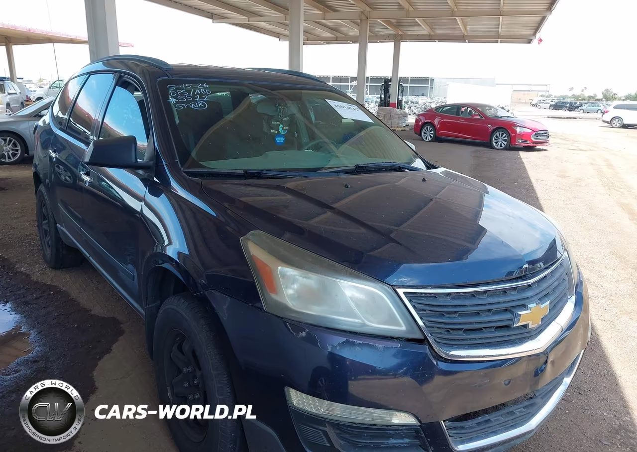2015 Chevrolet Traverse Ls VIN:1GNKRFED4FJ281713 - 3