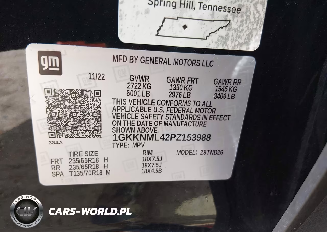 2023 GMC Acadia Fwd Slt VIN:1GKKNML42PZ153988 - 9