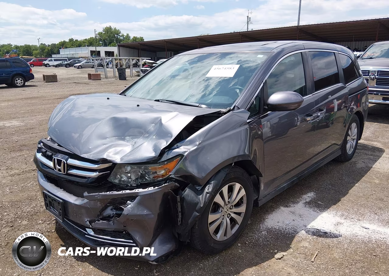 2015 Honda Odyssey Ex-L VIN:5FNRL5H63FB005403 - 2