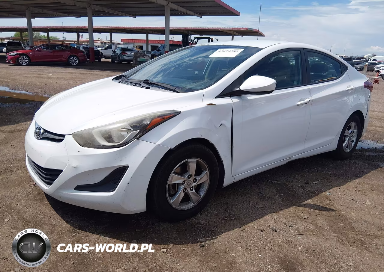 2015 Hyundai Elantra Se VIN:5NPDH4AE8FH566415 - 2