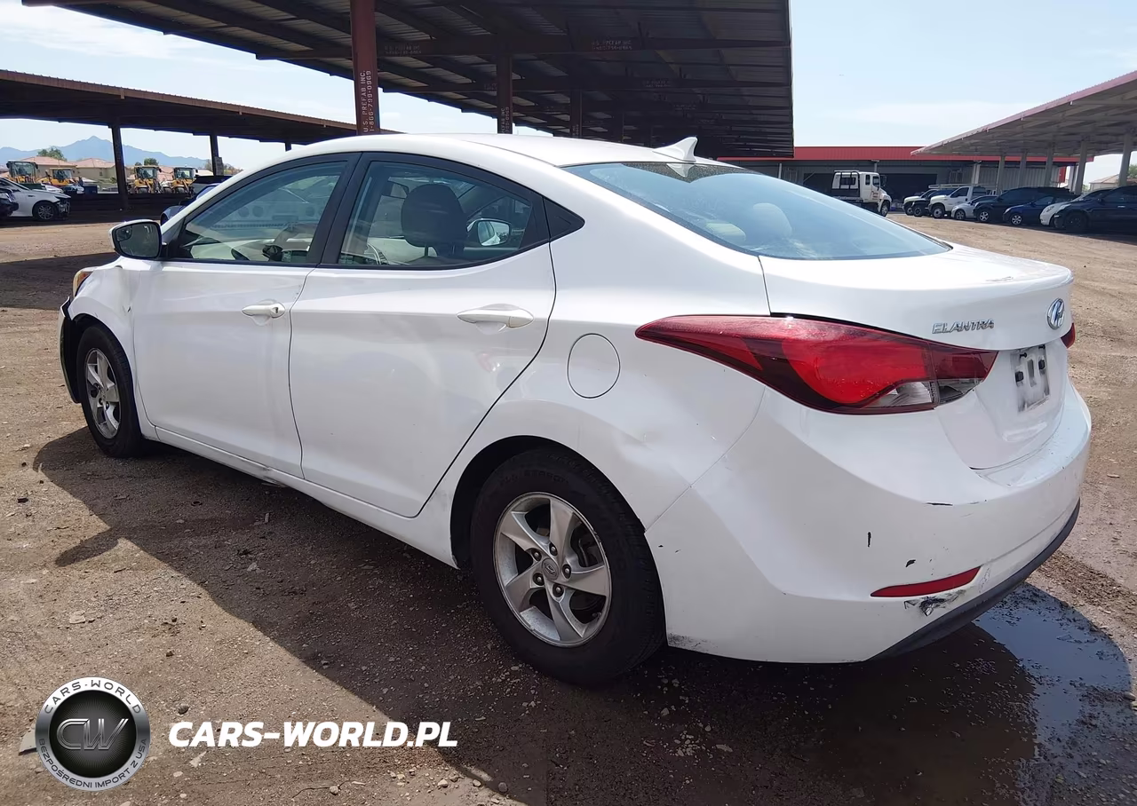 2015 Hyundai Elantra Se VIN:5NPDH4AE8FH566415 - 3