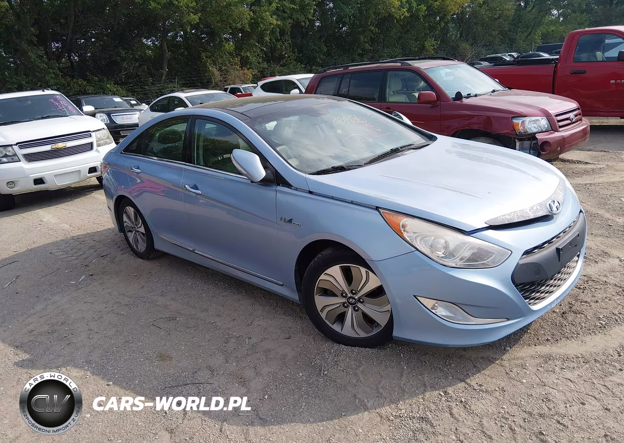 2013 Hyundai Sonata Hybrid Limited VIN:KMHEC4A41DA075842 - 1