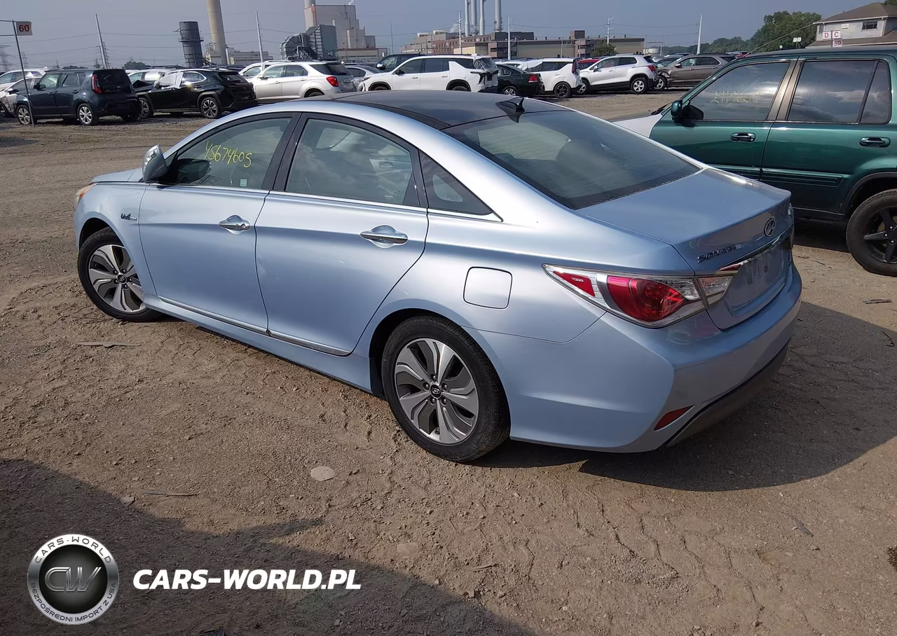 2013 Hyundai Sonata Hybrid Limited VIN:KMHEC4A41DA075842 - 3