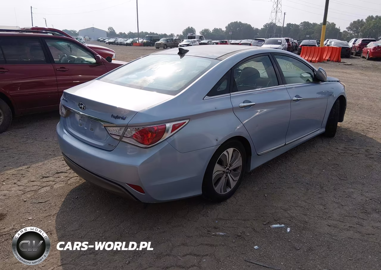 2013 Hyundai Sonata Hybrid Limited VIN:KMHEC4A41DA075842 - 4