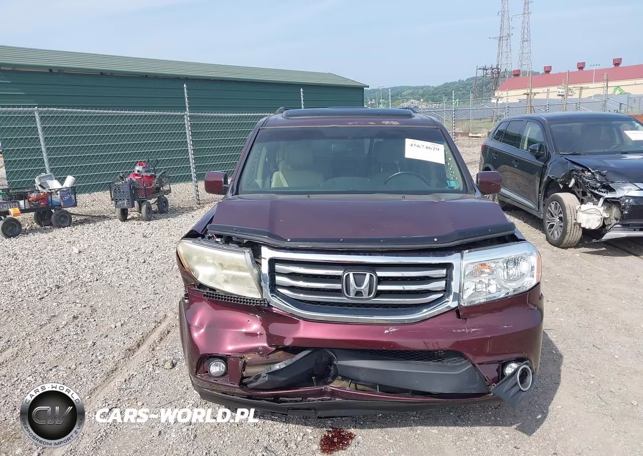2013 Honda Pilot Ex-L VIN:5FNYF4H51DB035873 - 12