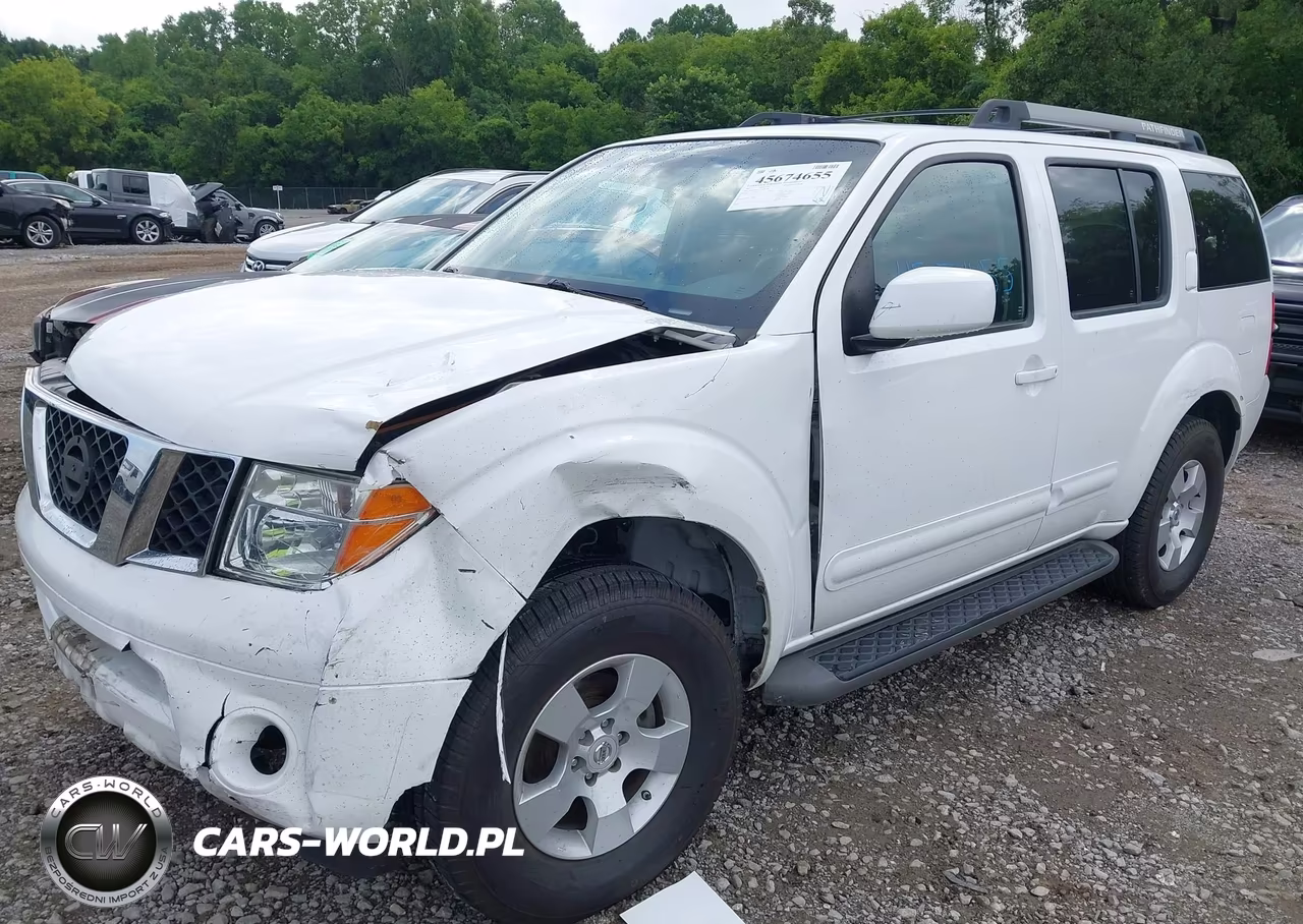 2007 Nissan Pathfinder Se VIN:5N1AR18U37C627268 - 2