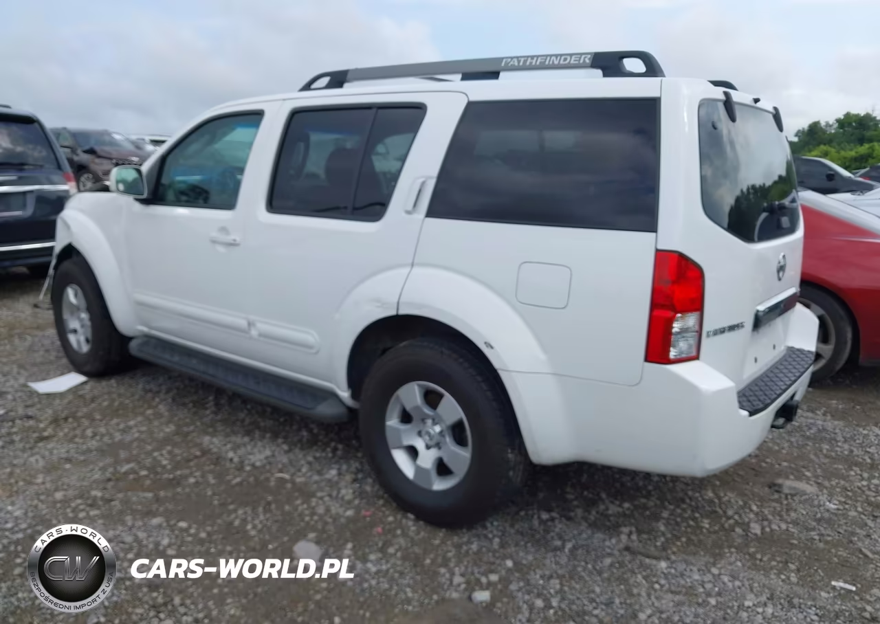 2007 Nissan Pathfinder Se VIN:5N1AR18U37C627268 - 3