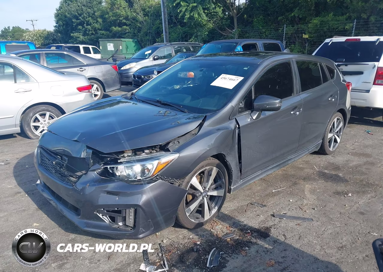 2019 Subaru Impreza 2.0I Sport VIN:4S3GTAM67K3720939 - 2