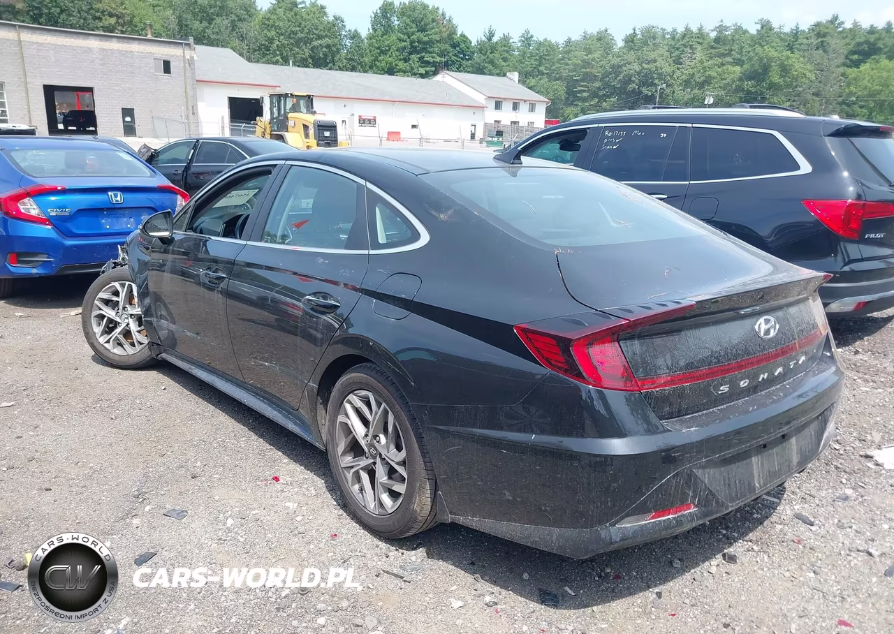 2022 Hyundai Sonata Sel VIN:KMHL14JA6NA238876 - 3