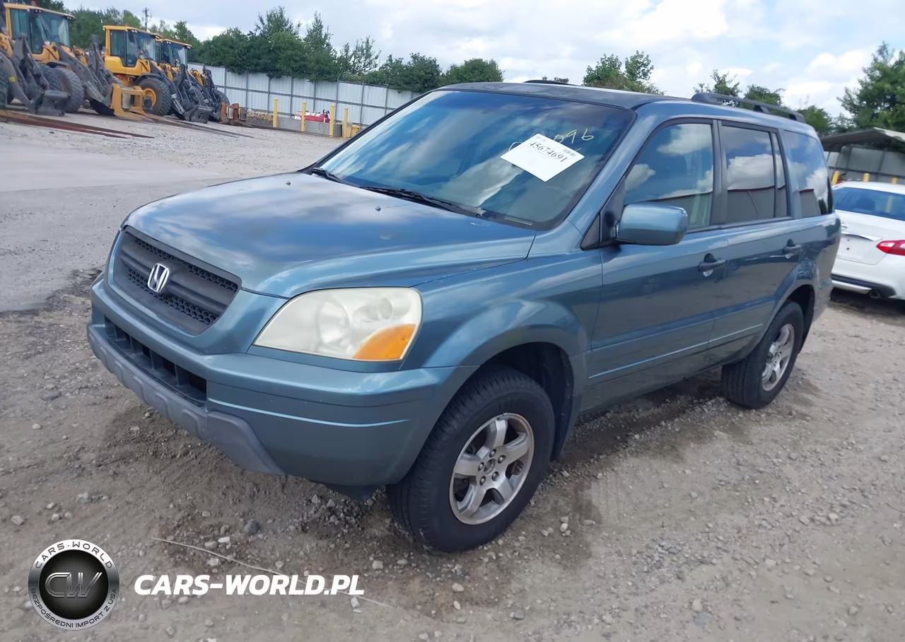 2005 Honda Pilot Ex-L VIN:5FNYF18515B017096 - 2