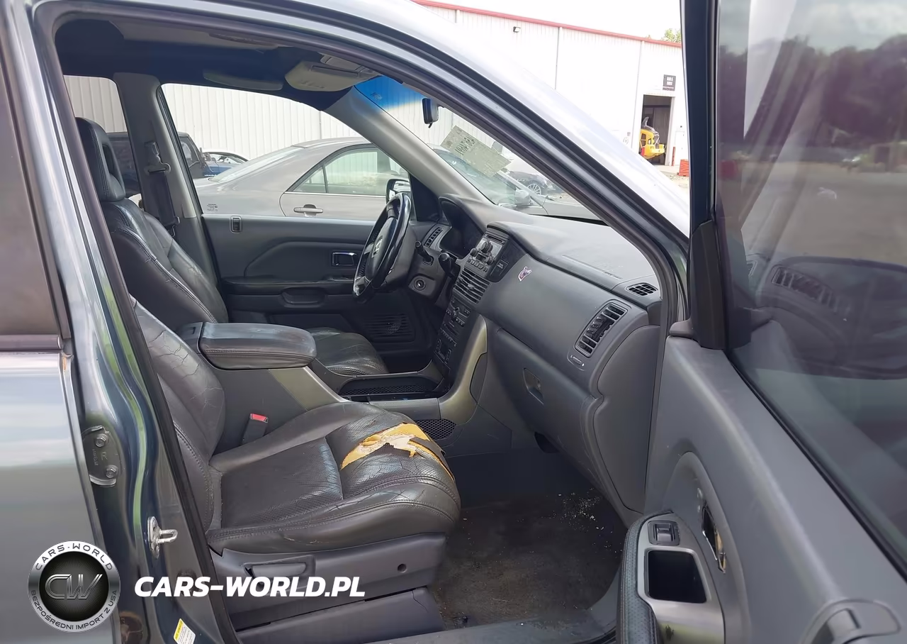 2005 Honda Pilot Ex-L VIN:5FNYF18515B017096 - 5