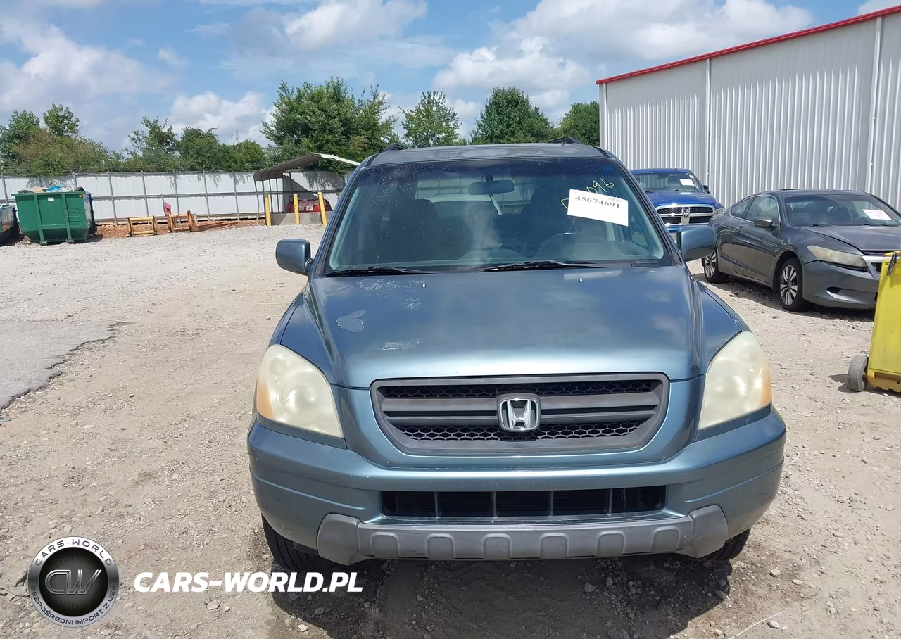 2005 Honda Pilot Ex-L VIN:5FNYF18515B017096 - 6