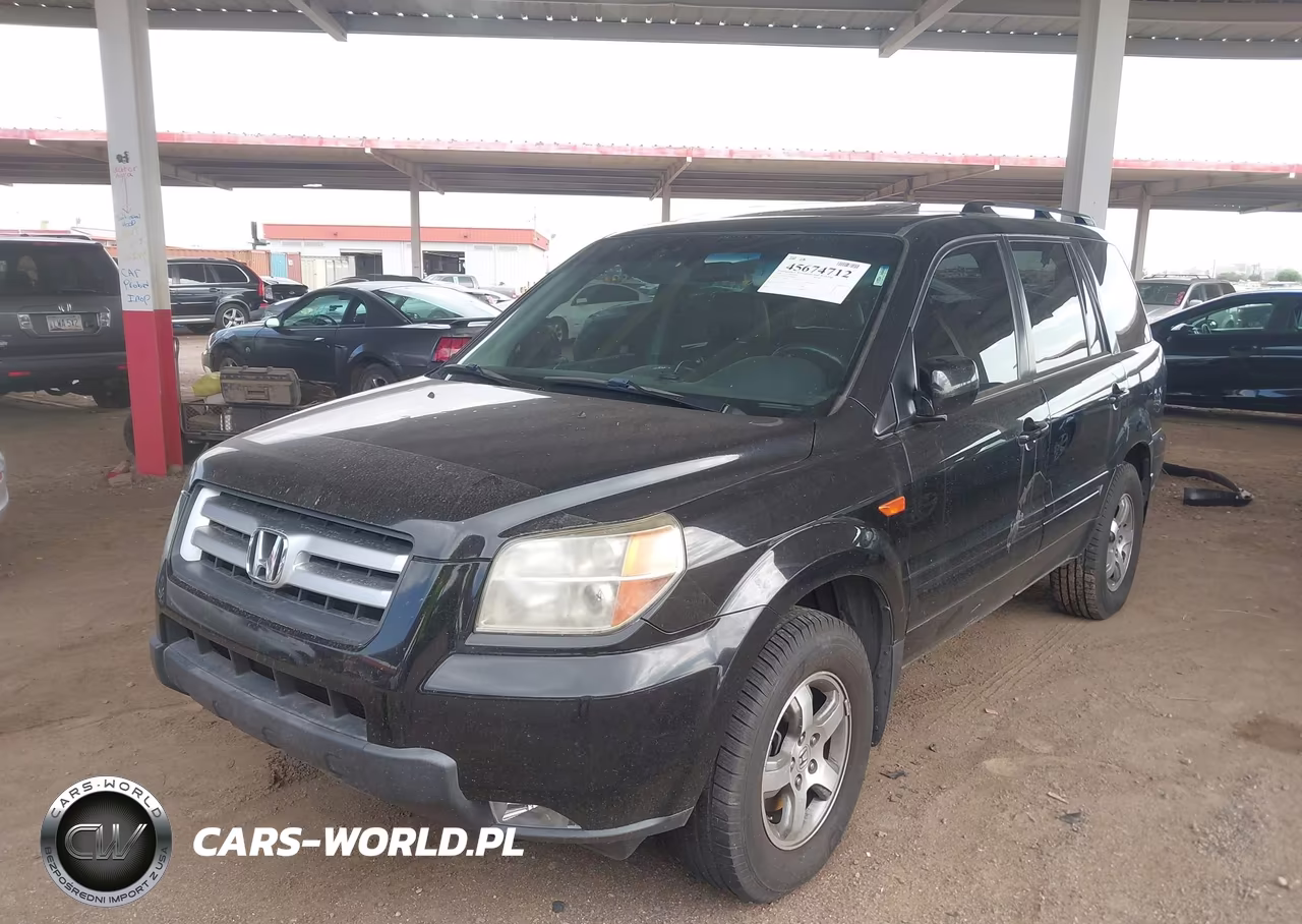 2008 Honda Pilot Ex-L VIN:5FNYF18778B038881 - 2