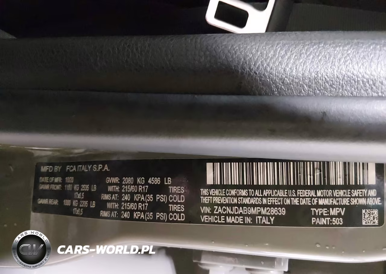 2021 Jeep Renegade Upland 4X4 VIN:ZACNJDAB9MPM28639 - 9