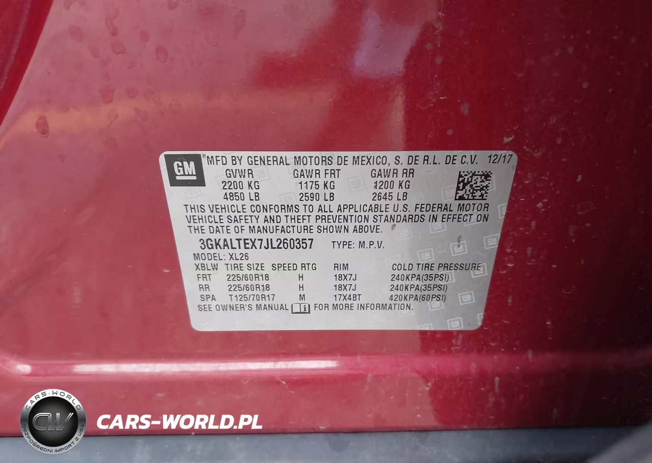 2018 GMC Terrain Sle VIN:3GKALTEX7JL260357 - 9