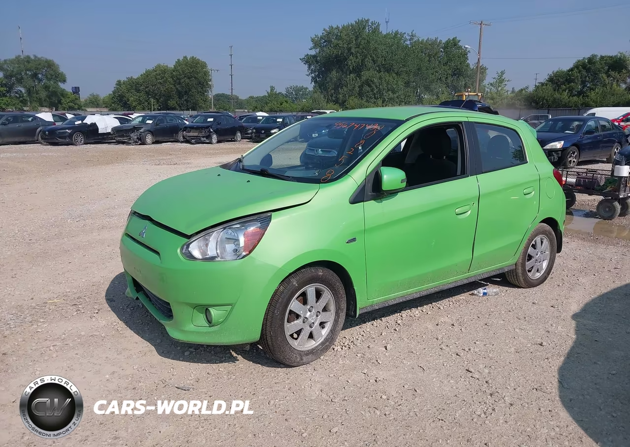 2015 Mitsubishi Mirage Es VIN:ML32A4HJ2FH008253 - 2