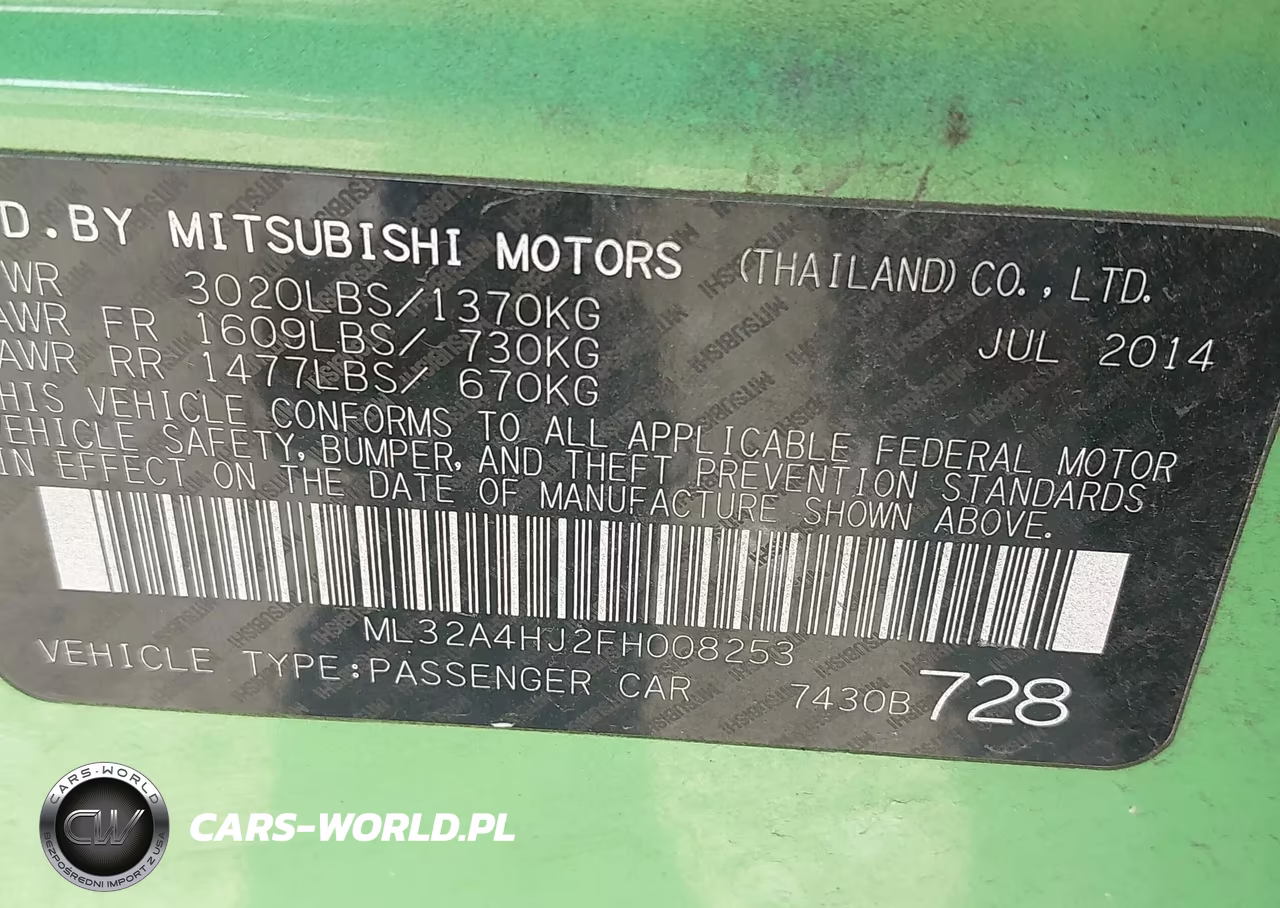2015 Mitsubishi Mirage Es VIN:ML32A4HJ2FH008253 - 9