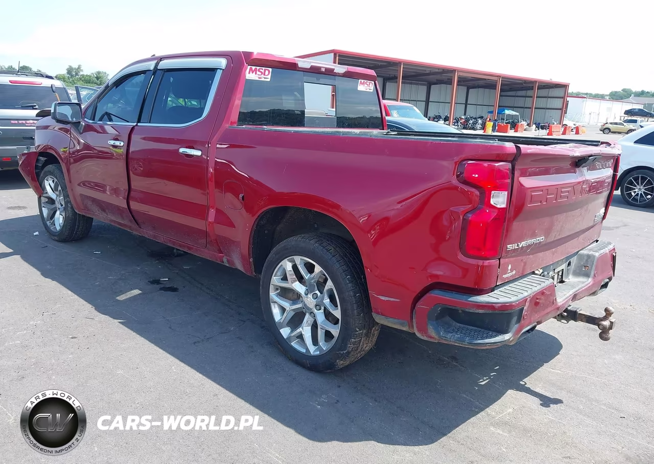 2019 Chevrolet Silverado 1500 High Country VIN:1GCUYHEL1KZ279257 - 3