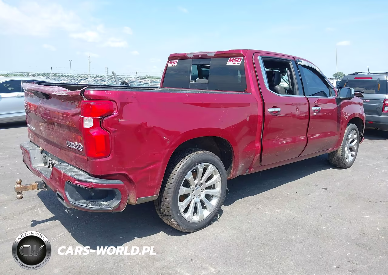 2019 Chevrolet Silverado 1500 High Country VIN:1GCUYHEL1KZ279257 - 4