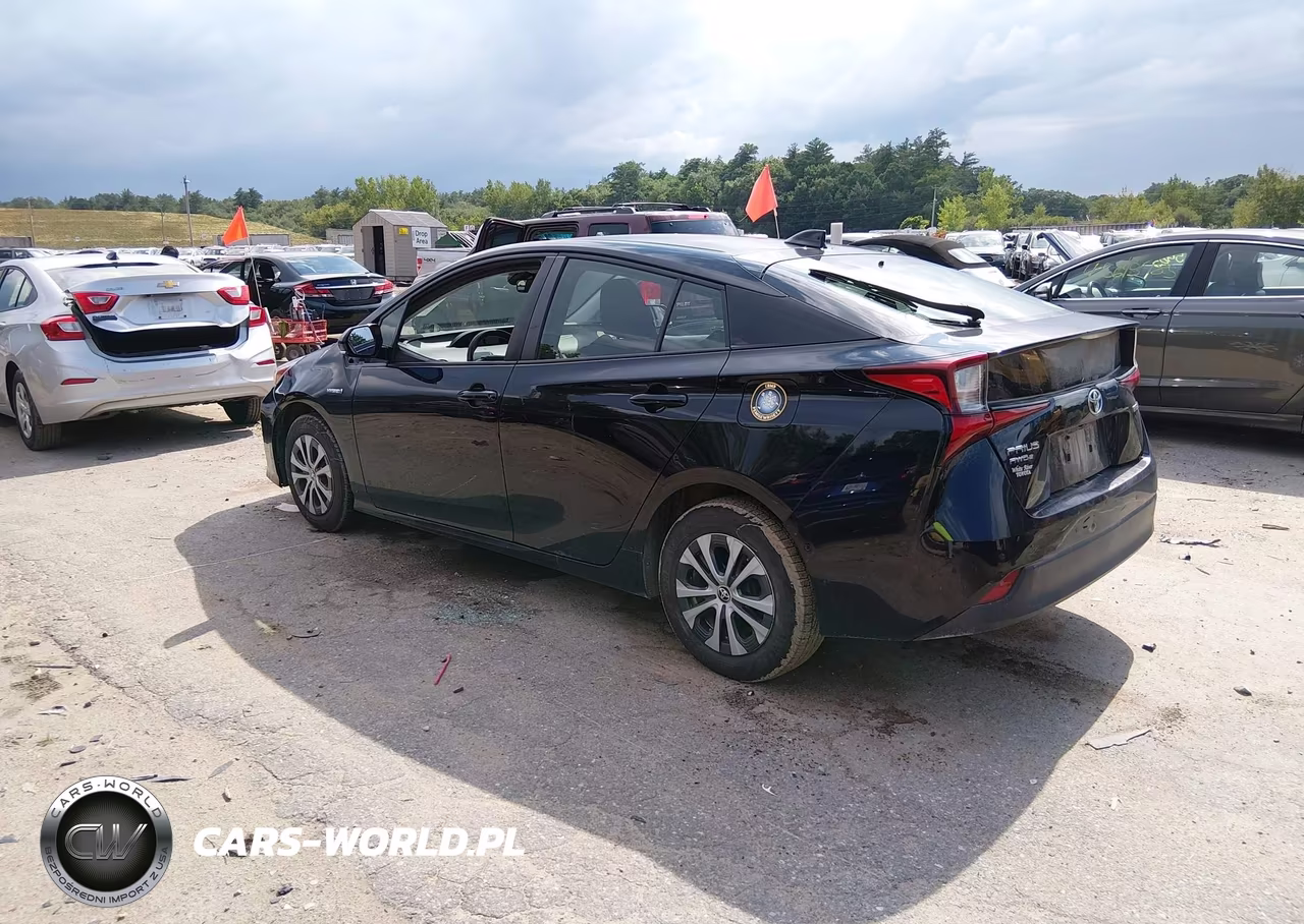 2020 Toyota Prius Le Awd-E VIN:JTDL9RFU2L3013594 - 3