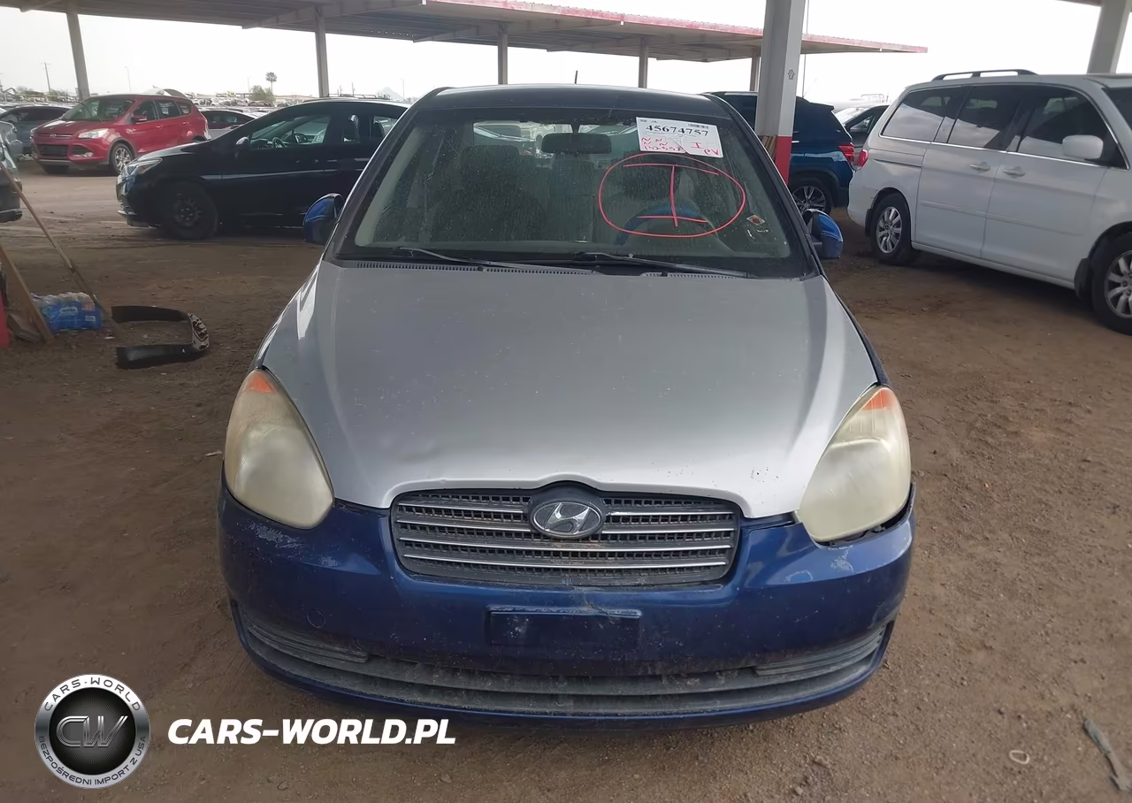 2008 Hyundai Accent Gls VIN:KMHCN46CX8U213268 - 6