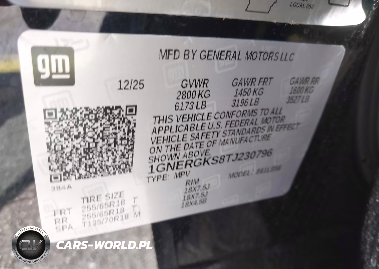 2026 Chevrolet Traverse Fwd Lt VIN:1GNERGKS8TJ230796 - 9