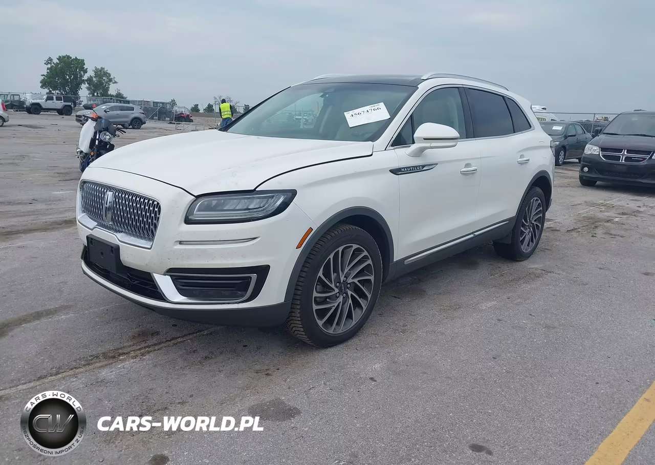 2020 Lincoln Nautilus Reserve VIN:2LMPJ8K97LBL14625 - 2