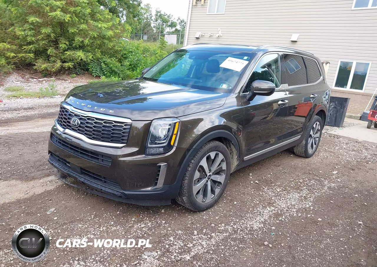 2021 Kia Telluride S VIN:5XYP64HC3MG106154 - 2