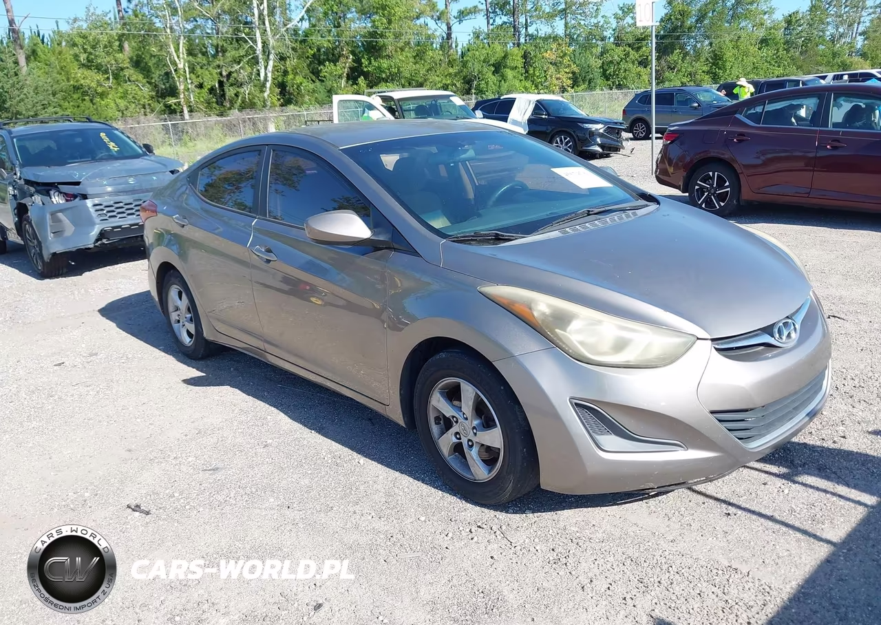 2015 Hyundai Elantra Se VIN:5NPDH4AE7FH581987 - 1