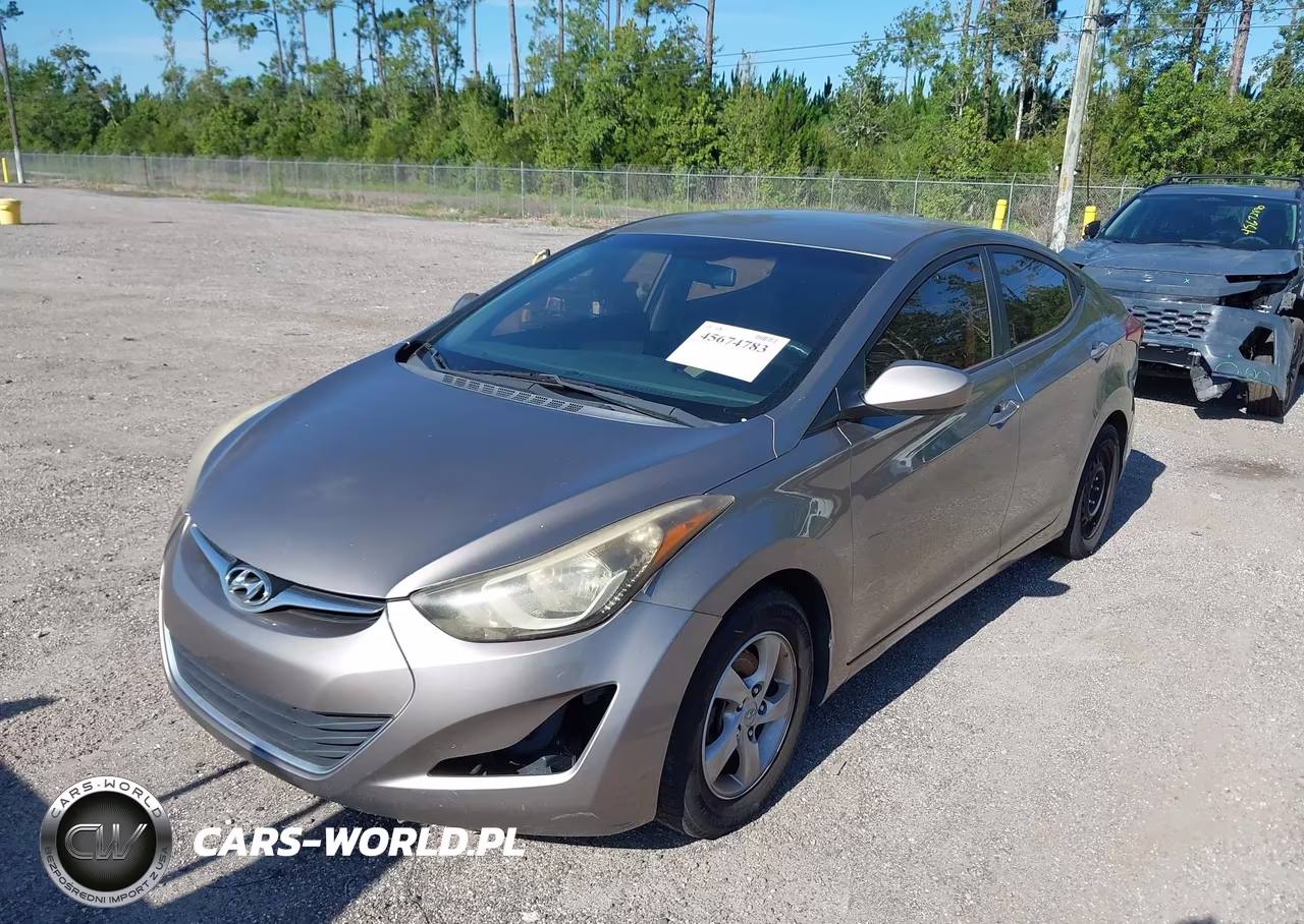 2015 Hyundai Elantra Se VIN:5NPDH4AE7FH581987 - 2