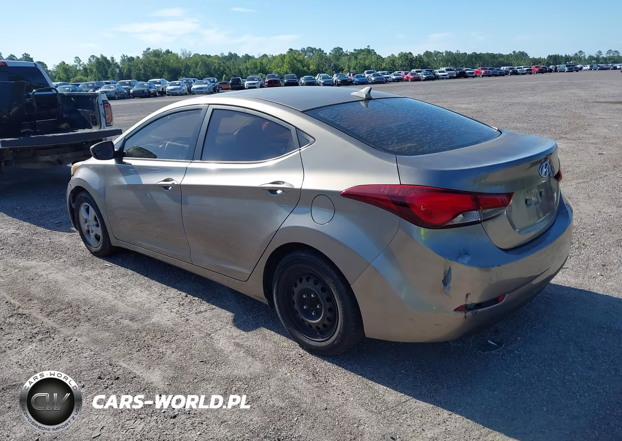 2015 Hyundai Elantra Se VIN:5NPDH4AE7FH581987 - 3