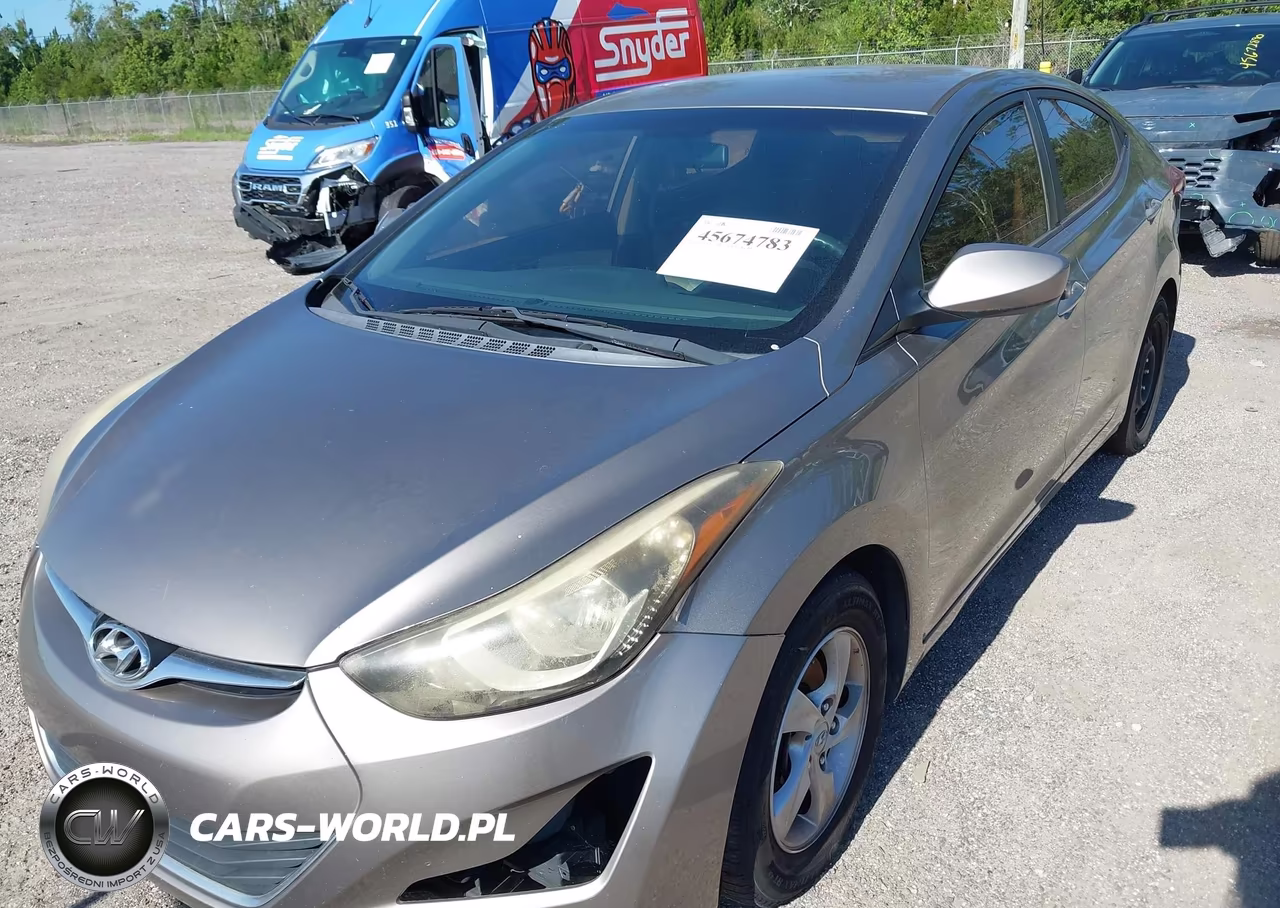 2015 Hyundai Elantra Se VIN:5NPDH4AE7FH581987 - 6