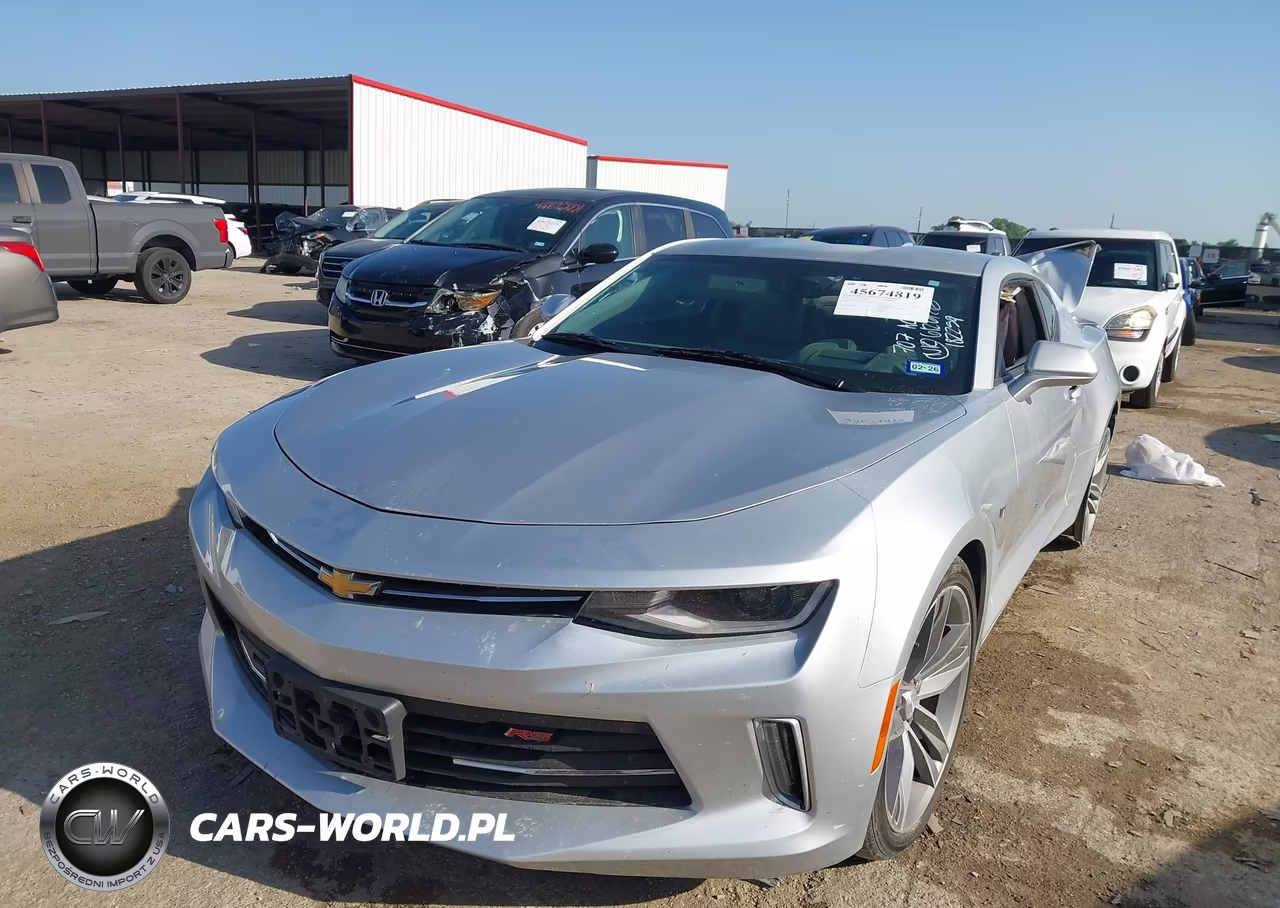 2016 Chevrolet Camaro 2Lt VIN:1G1FD1RS3G0126283 - 2