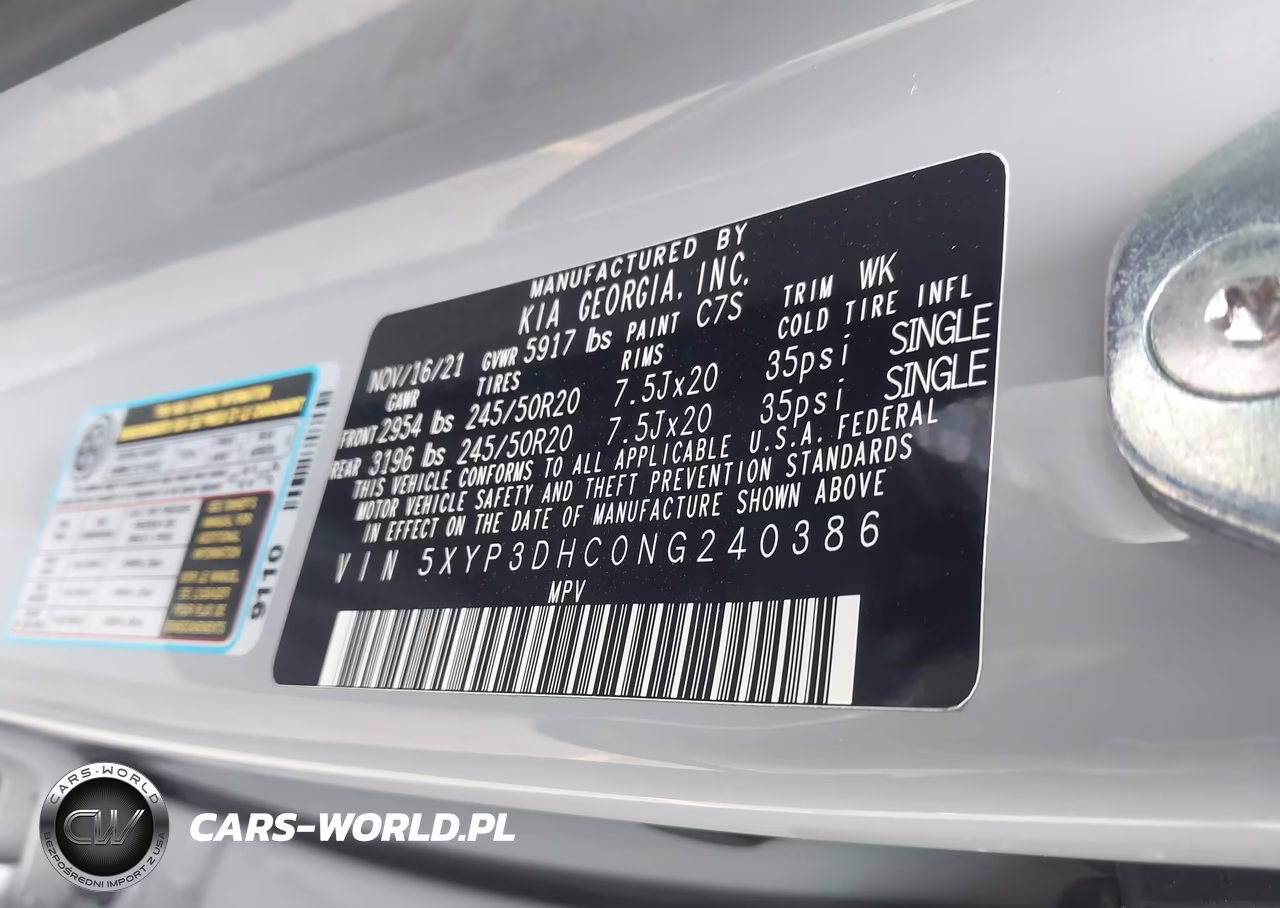 2022 Kia Telluride Ex VIN:5XYP3DHC0NG240386 - 9