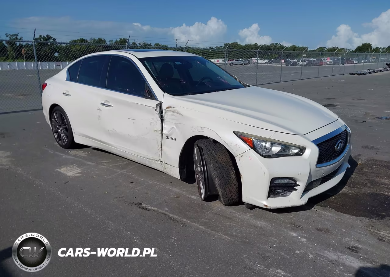 2016 Infiniti Q50 3.0T Red Sport 400 – zdjęcie 1 z 16