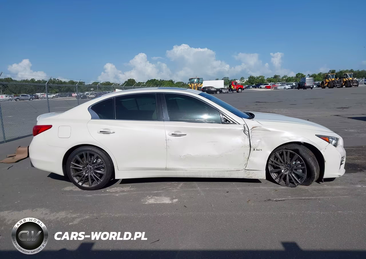 2016 Infiniti Q50 3.0T Red Sport 400 VIN:JN1FV7AP0GM420542 - 13