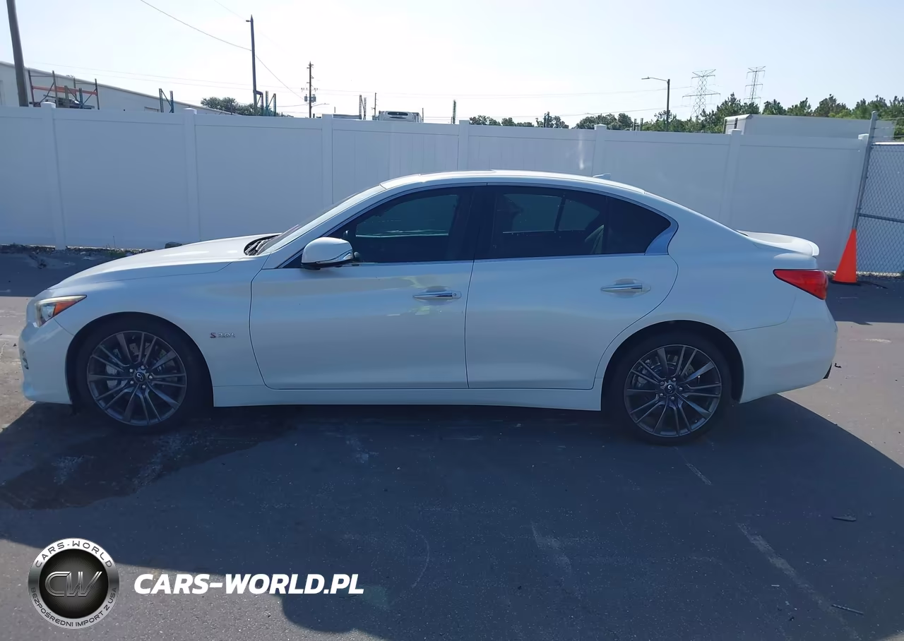 2016 Infiniti Q50 3.0T Red Sport 400 VIN:JN1FV7AP0GM420542 - 14