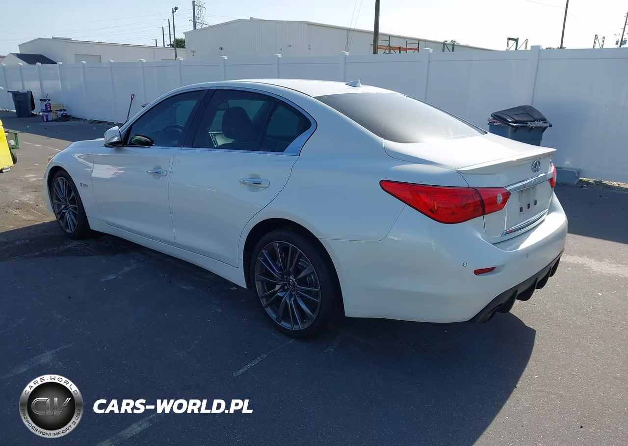 2016 Infiniti Q50 3.0T Red Sport 400 VIN:JN1FV7AP0GM420542 - 3