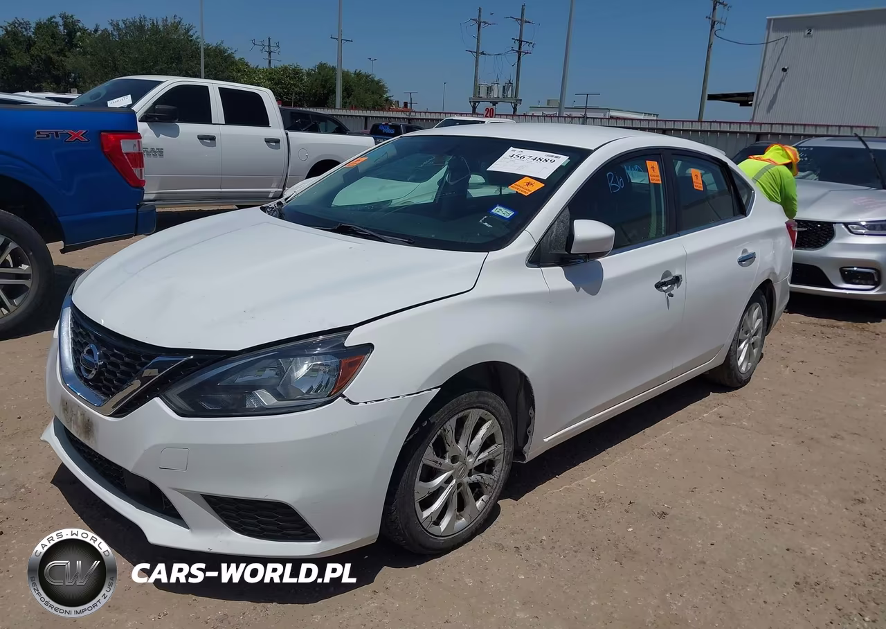 2019 Nissan Sentra Sv VIN:3N1AB7AP2KY359087 - 2