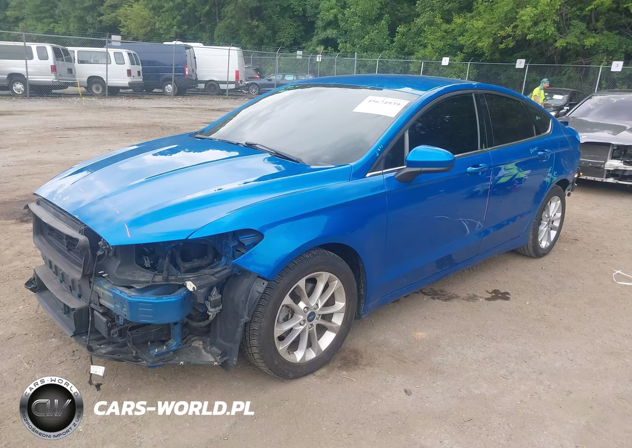 2020 Ford Fusion Se VIN:3FA6P0HD3LR226671 - 2