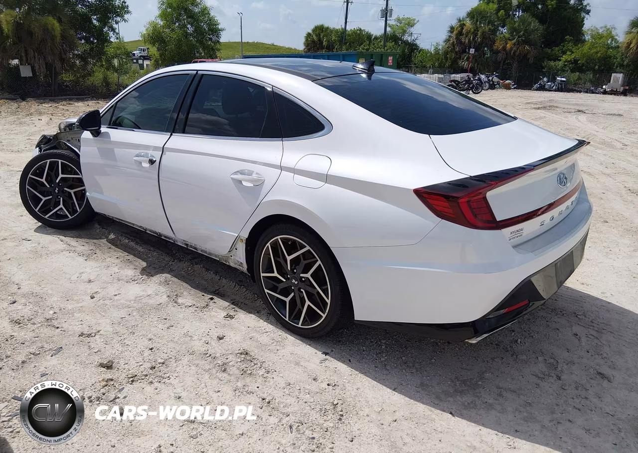 2021 Hyundai Sonata N Line VIN:5NPEK4JC6MH131698 - 3