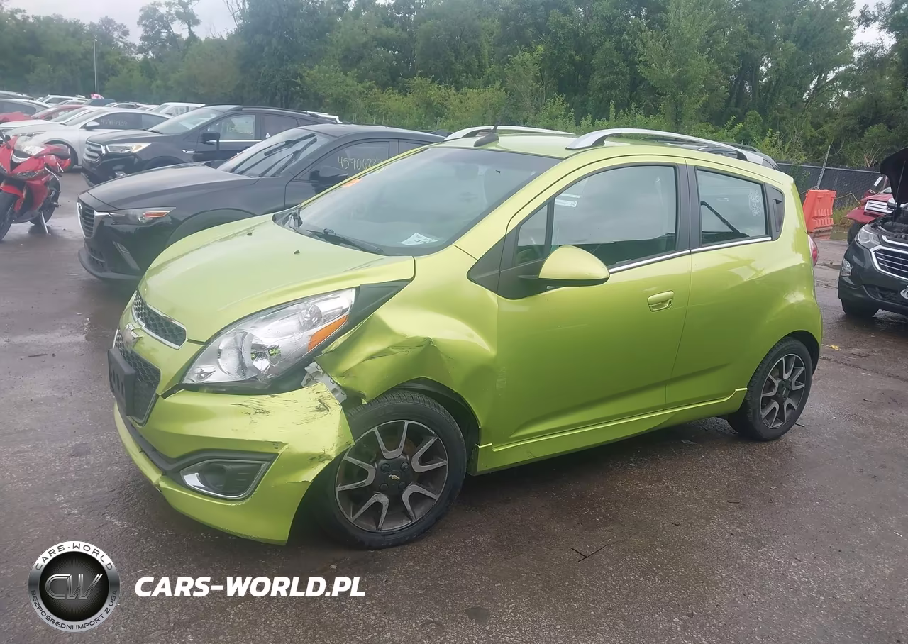 2013 Chevrolet Spark 2Lt Manual VIN:KL8CE6S92DC507587 - 2